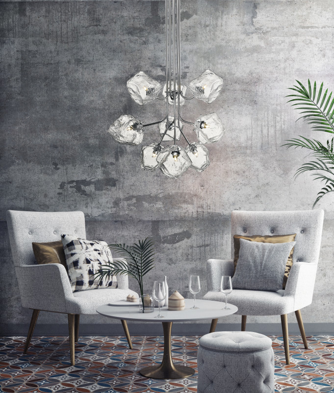 Подвесная люстра Simple Story 1106-9PL