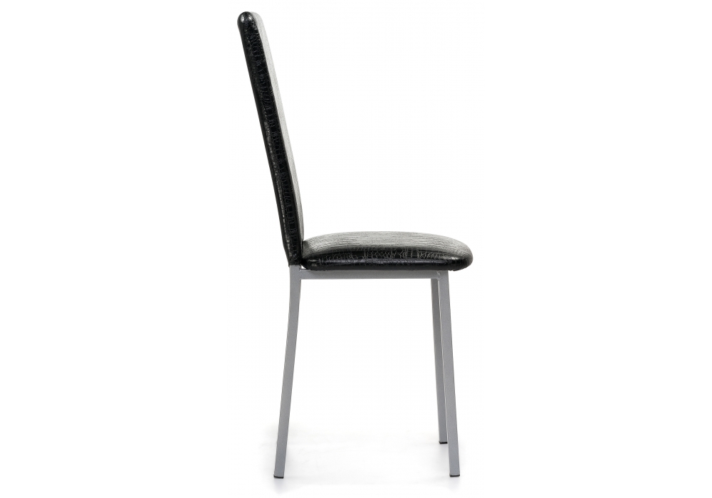 Стул Woodville Bozanak черный крокодил / светлый мусс 454009