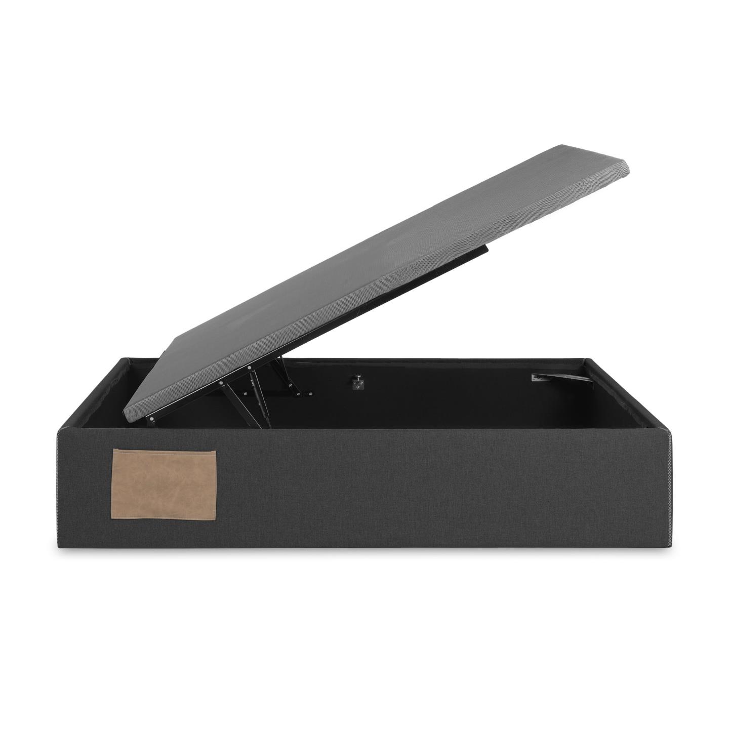 Кровать Matters c ящиком для хранения 90х190 графит La Forma (ex Julia Grup)