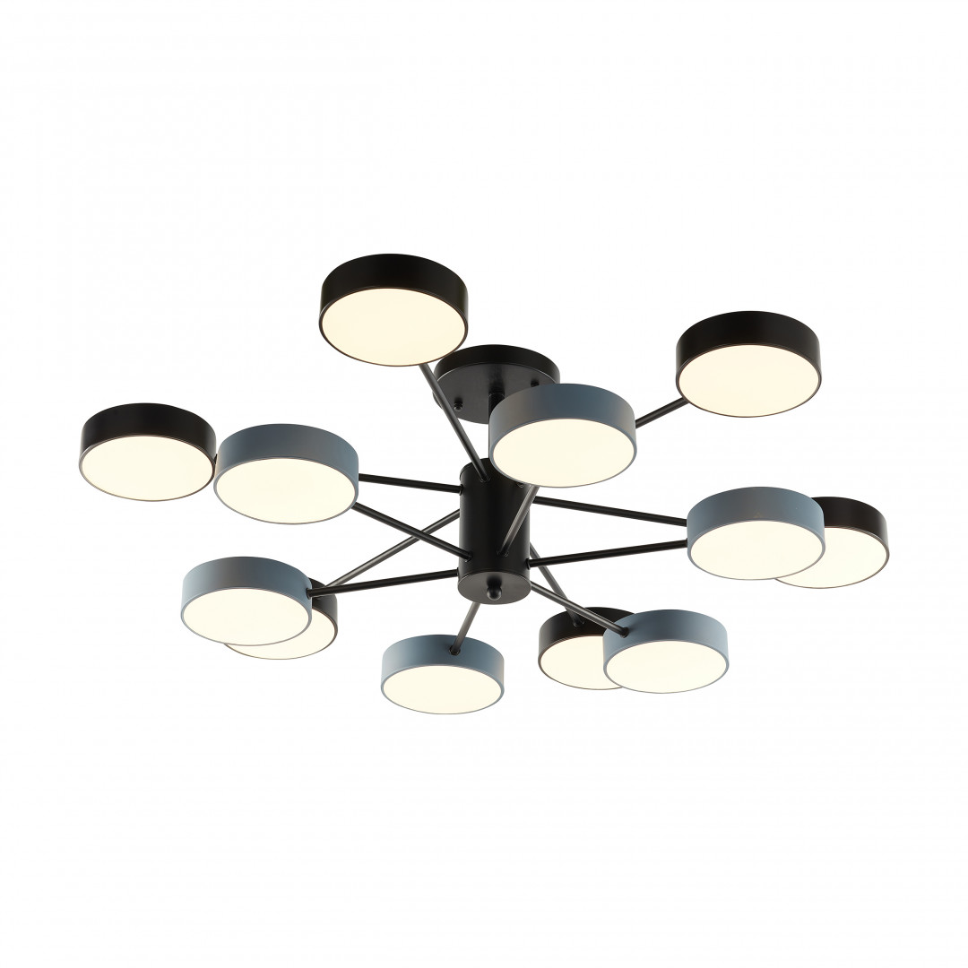 Светильник светодиодный 250906/12B Bk/Gr Arte Milano