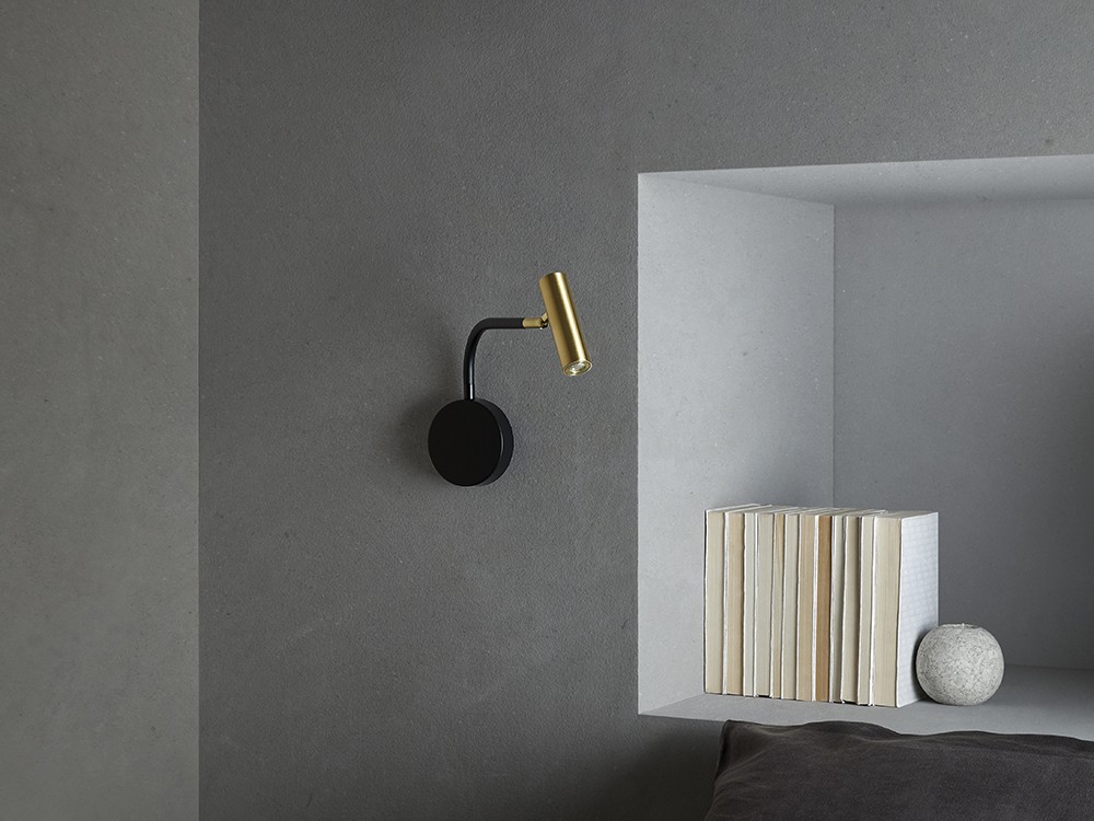 Бра Maho черный - латунь Aromas del Campo