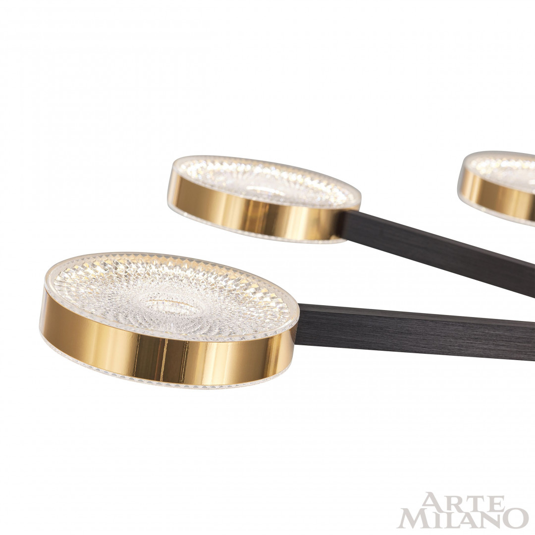 Люстра светодиодная 272079/8 BK/GD Arte Milano