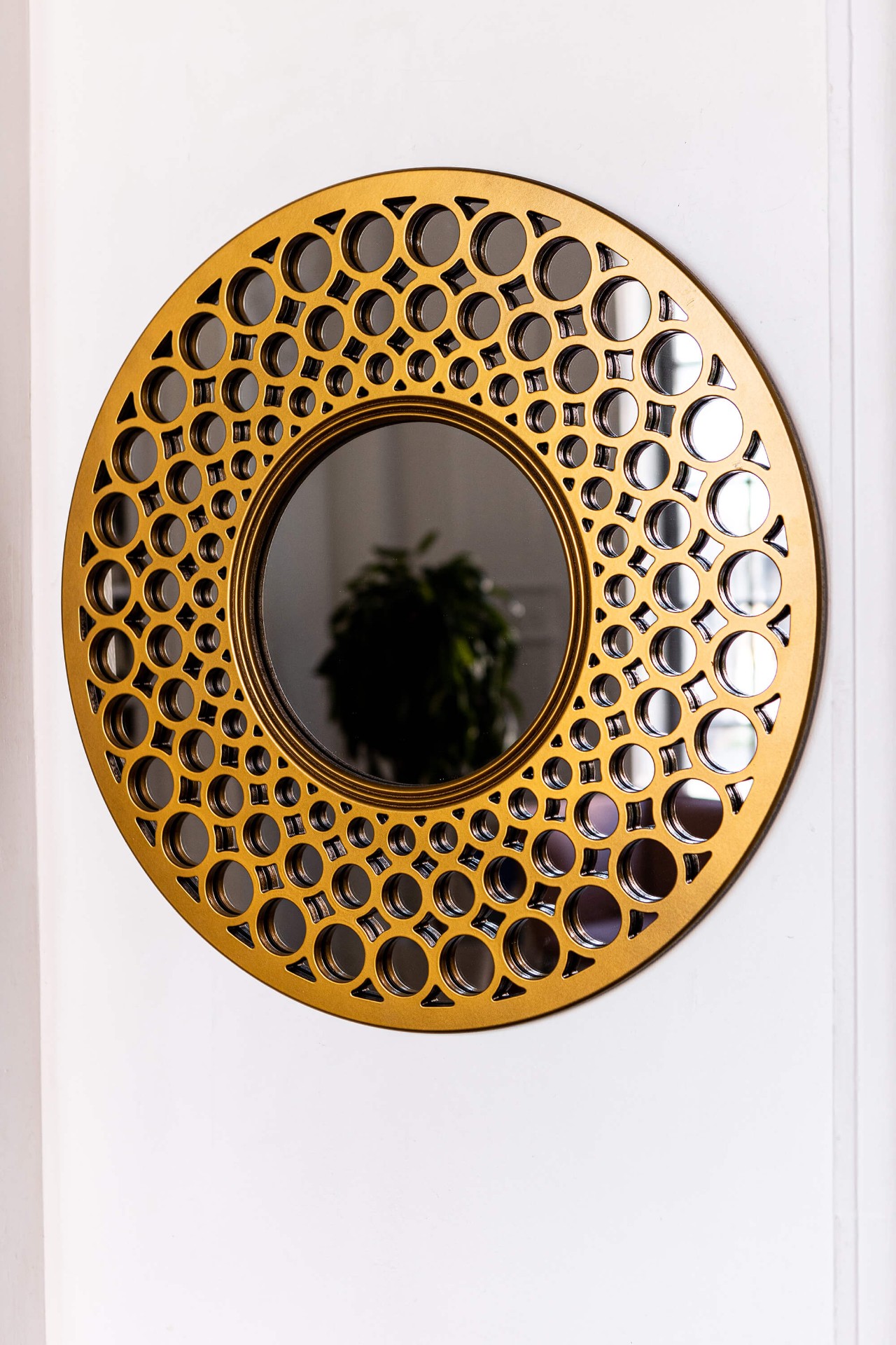 Зеркало BountyHome Round Gold mv411-gold