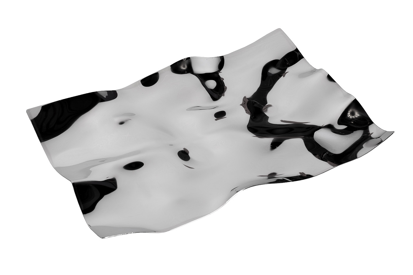 Блюдо декоративное серебряное Garda Decor 2K588786