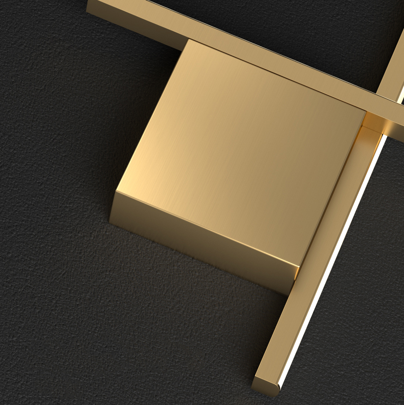 Настенный светильник STICH B L100 Brass by ImperiumLoft