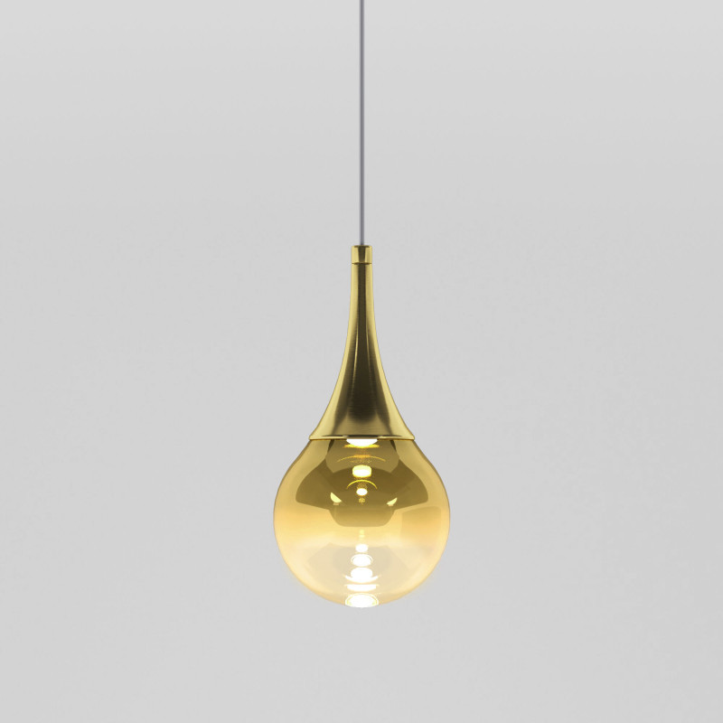 Подвесной светильник Eurosvet 50256/1 LED золото