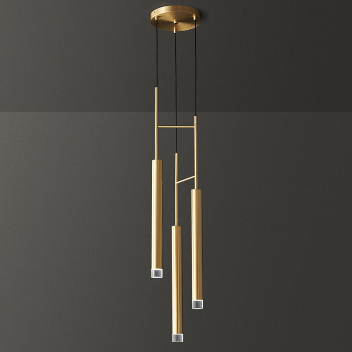 Подвесной светильник GIFT COMBO D20 Brass by ImperiumLoft