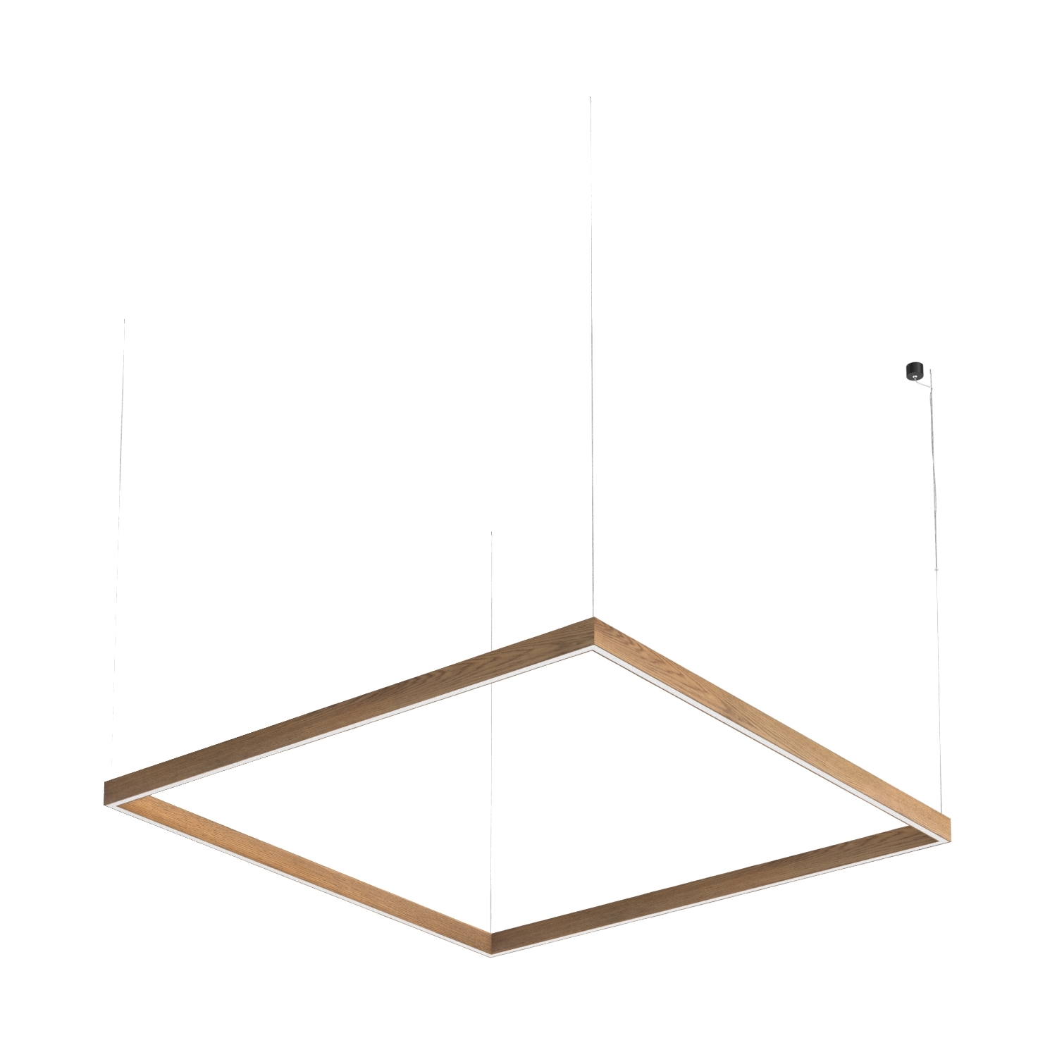 Подвесной светодиодный светильник Ledron KVADRO HL 2190 Black 4000K