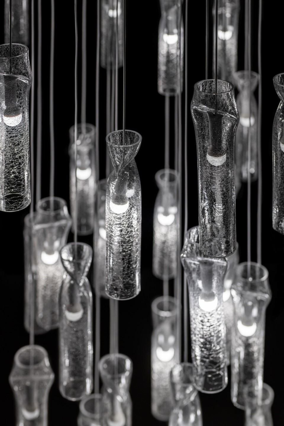 Подвесной светильник LASVIT Press Iced Clear