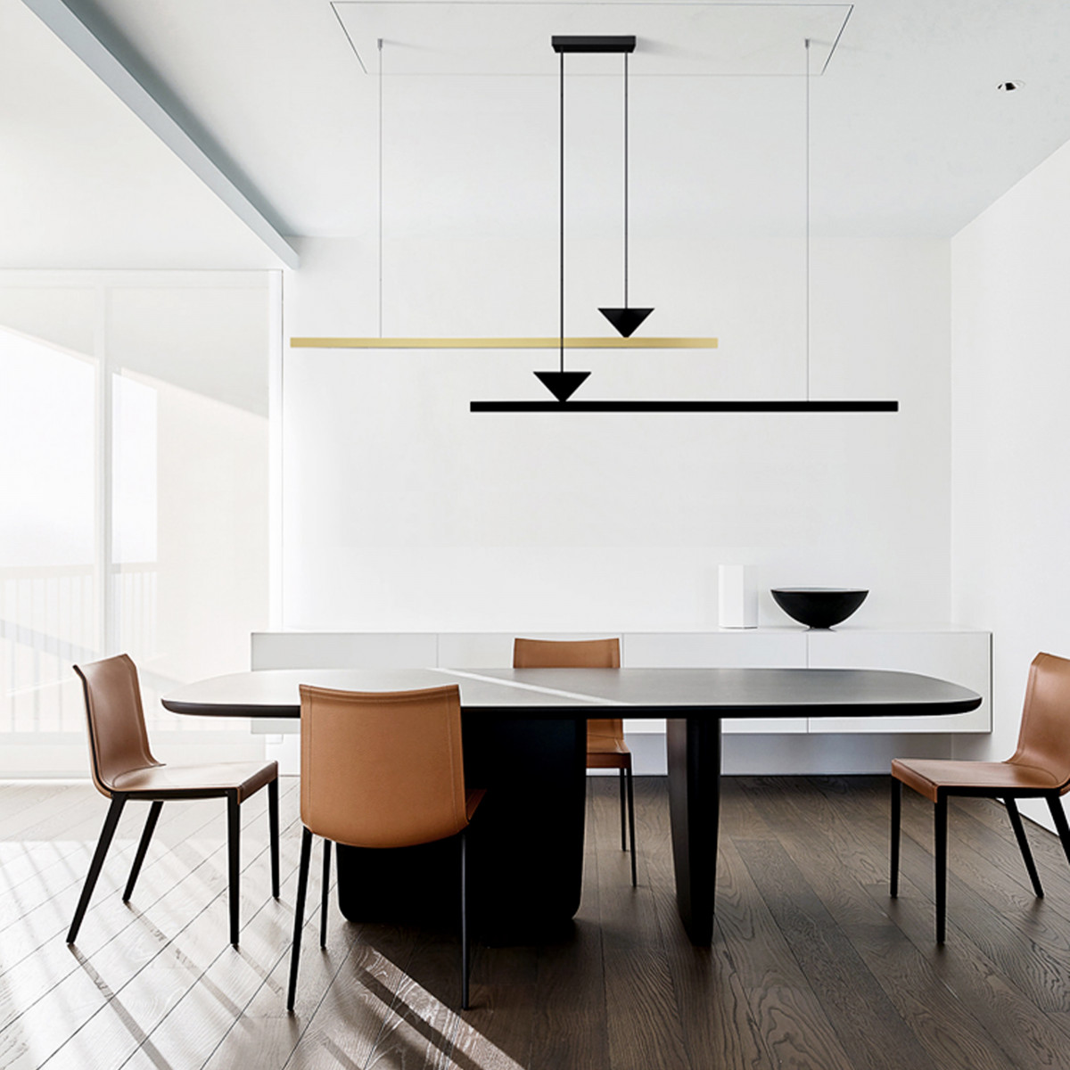 Подвесной светильник MIRELL DUO A122 Black Gold by ImperiumLoft