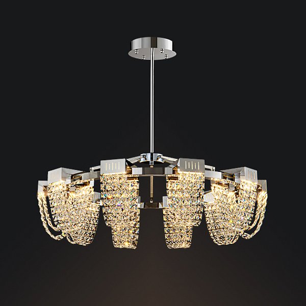 Потолочная люстра ALVARIN D95 Chrome by ImperiumLoft