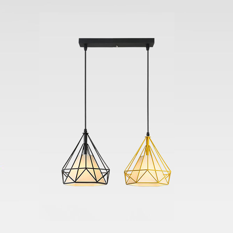 Потолочное крепление CEILING MOUNT 11 BLACK  L60 на 2 подвеса by ImperiumLoft