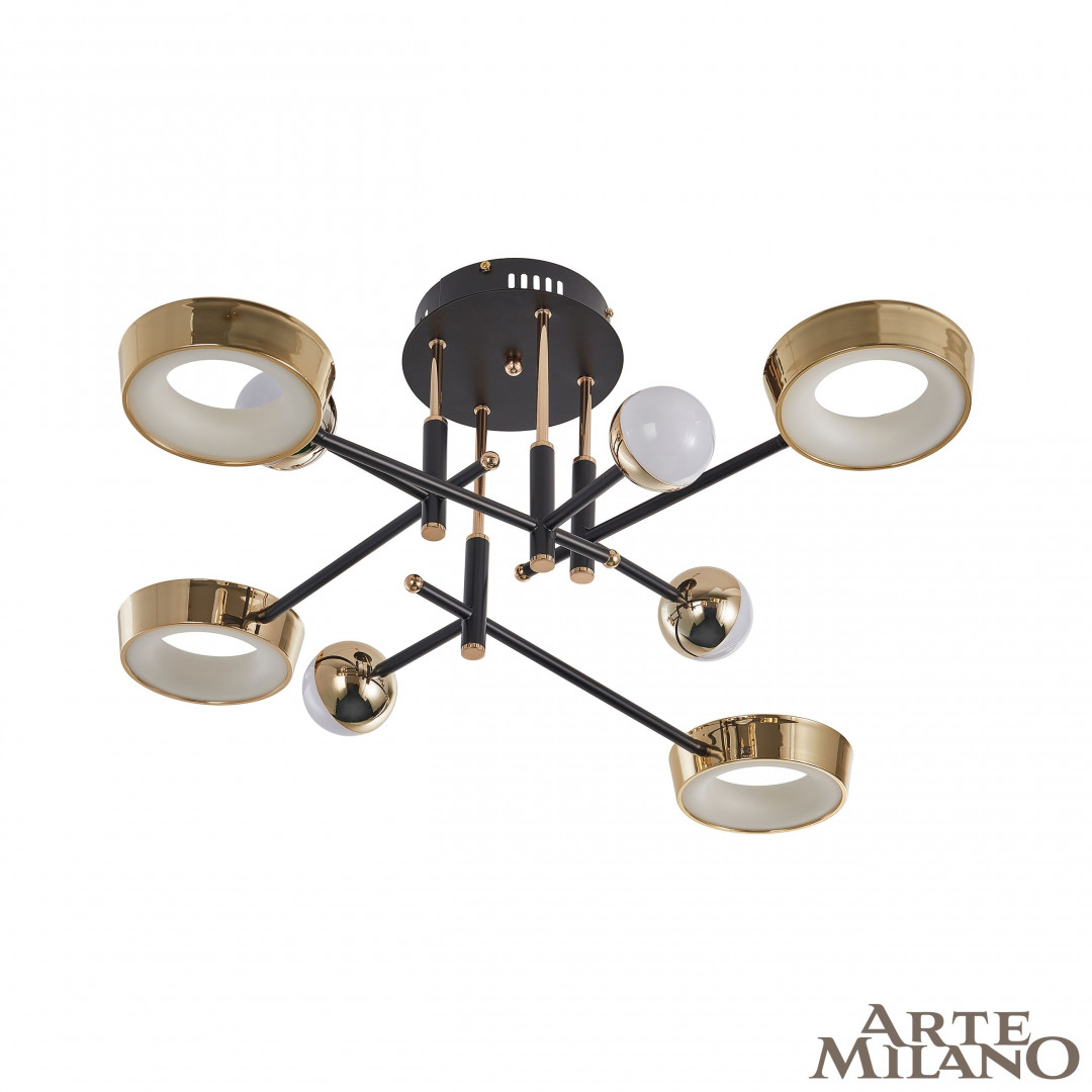 Светильник светодиодный 273299/8 BK/GD Arte Milano