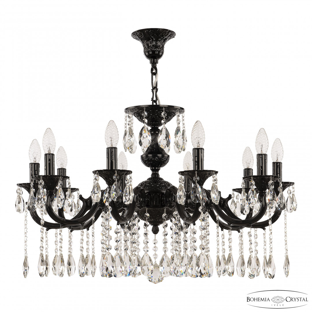 Люстра бронзовая 72201/10/250 A BG Bohemia Ivele Crystal