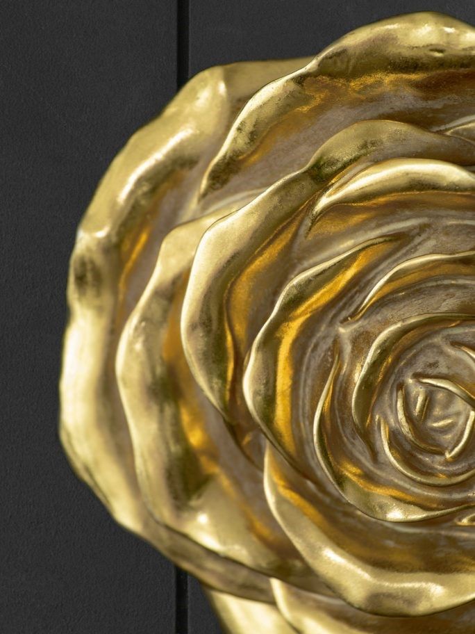 Декор настенный Цветы, набор Glasar 78732-GOLD-DS