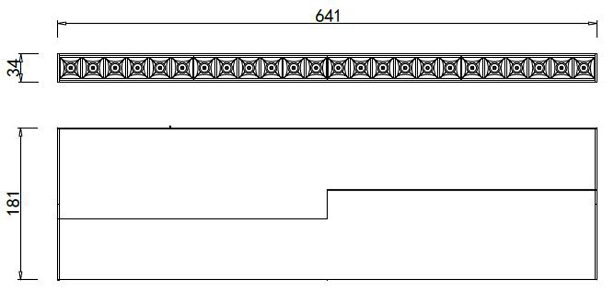 Светодиодный светильник для магнитного шинопровода Donolux DL18786/24M Black