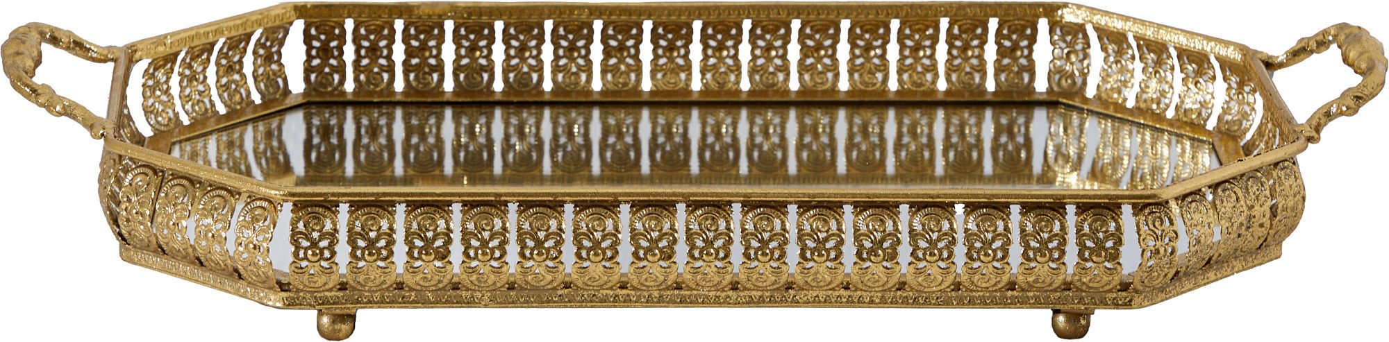 Поднос с зеркальной поверхностью Glasar 57-439/2