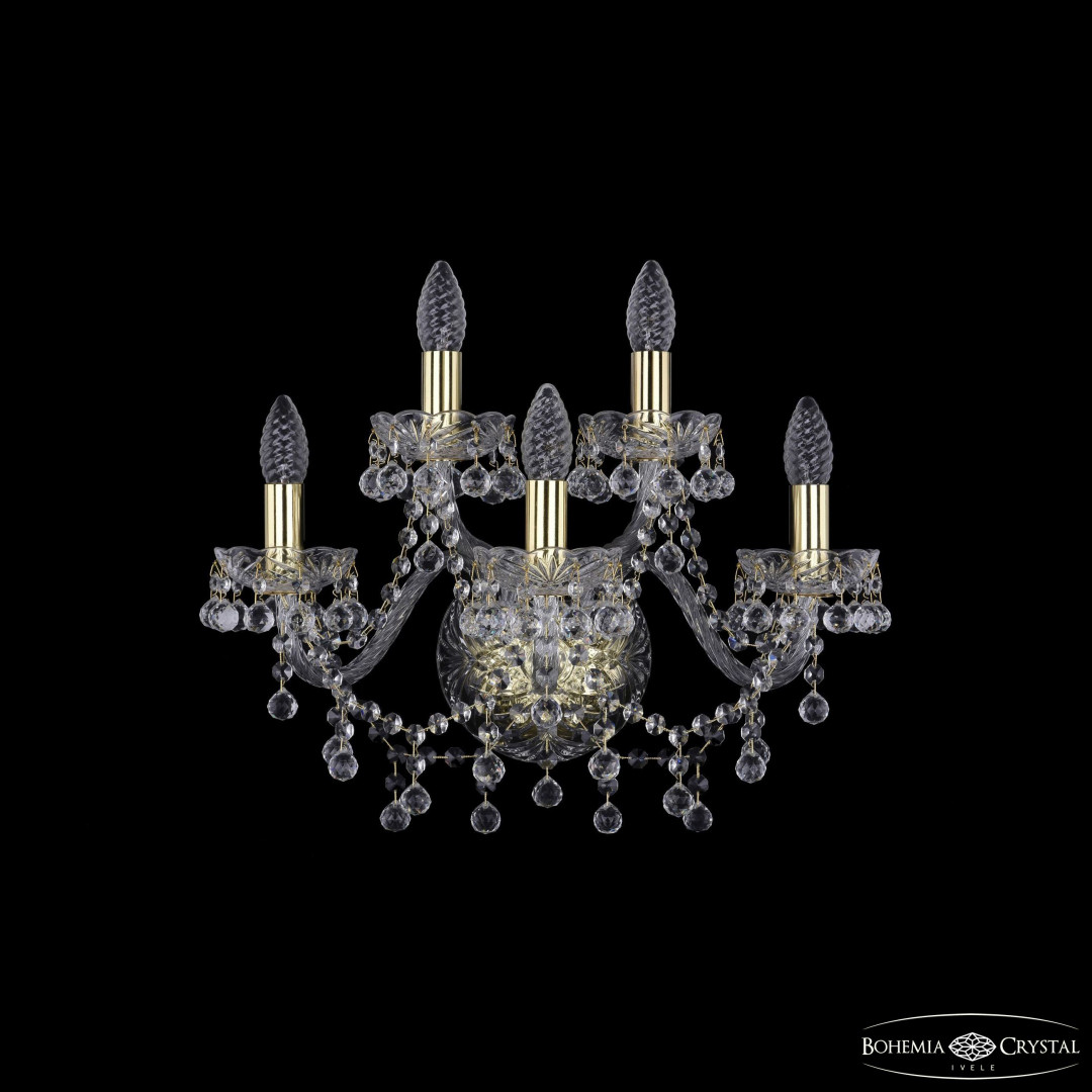 Бра хрустальные 1409B/3+2/160 G