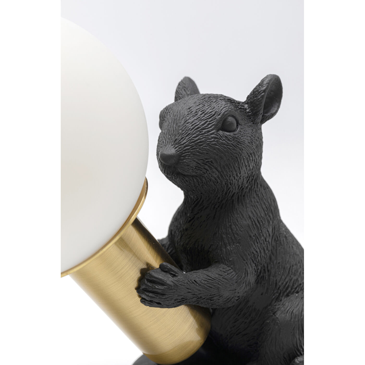 Светильник настольный Animal Chipmunk Black 12cm KARE 56666