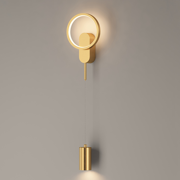 Настенный светильник MANA Brass by ImperiumLoft