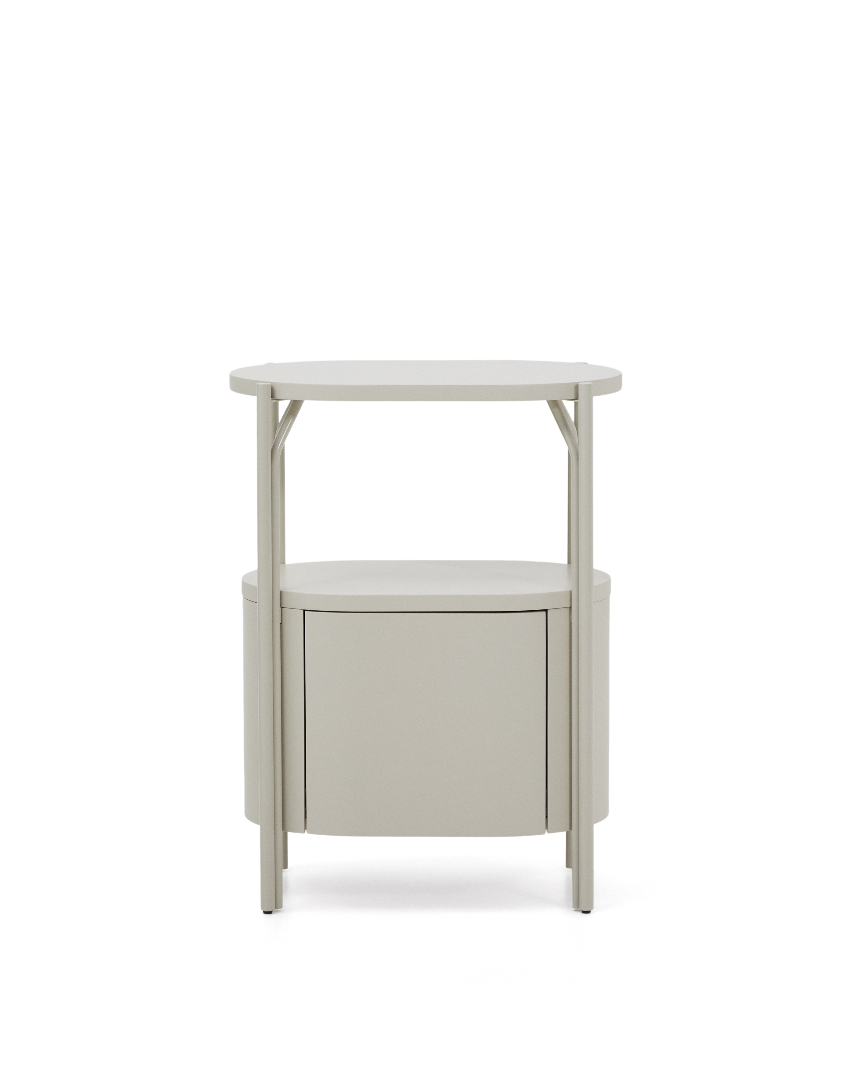 Тумба для ванной Arely из стали и белого лака 60 x 40 см La Forma (ex Julia Grup)