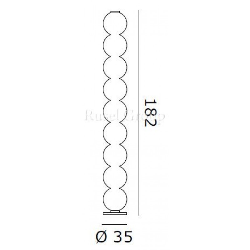 Напольный светильник de MAJO PERLAGE R9