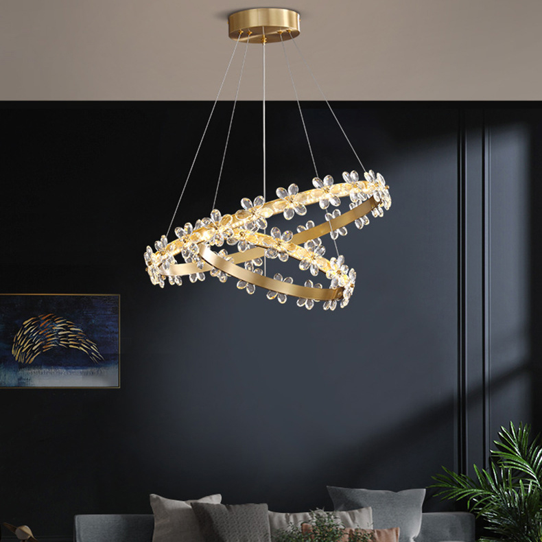 Подвесная люстра FLORENTINA RING D83 by ImperiumLoft