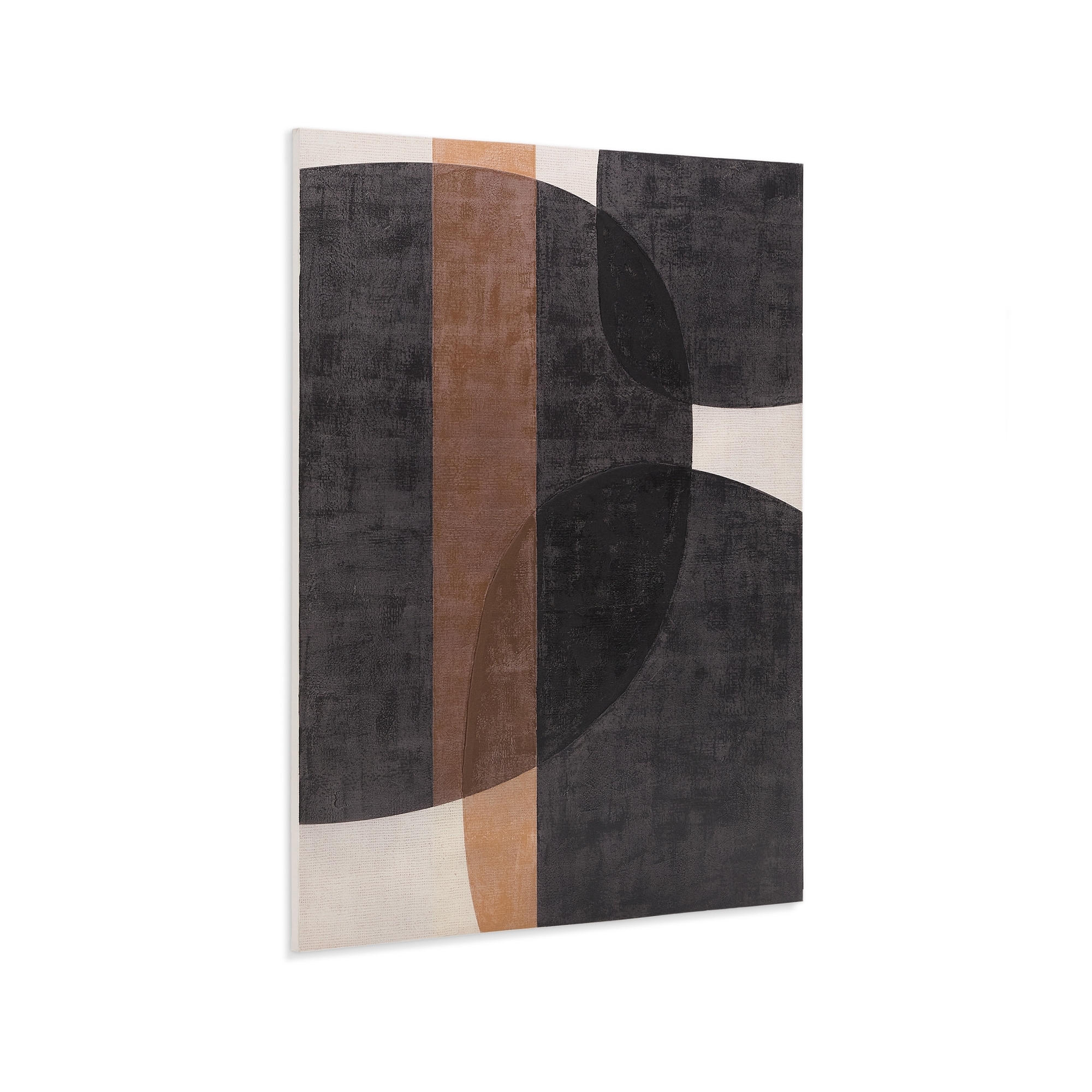 Tonol коричневый абстрактный холст 140  x 180 см La Forma (ex Julia Grup)