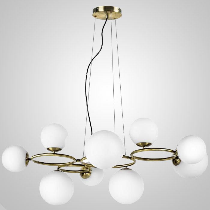 Подвесной светильник POLDI L9 Brass by ImperiumLoft