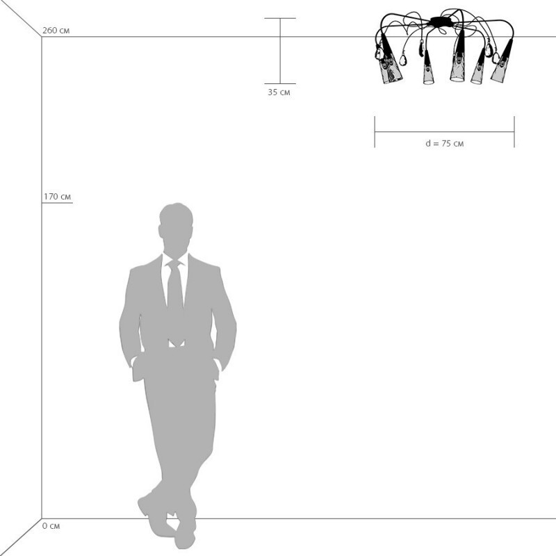 Накладная люстра Lightstar 711067