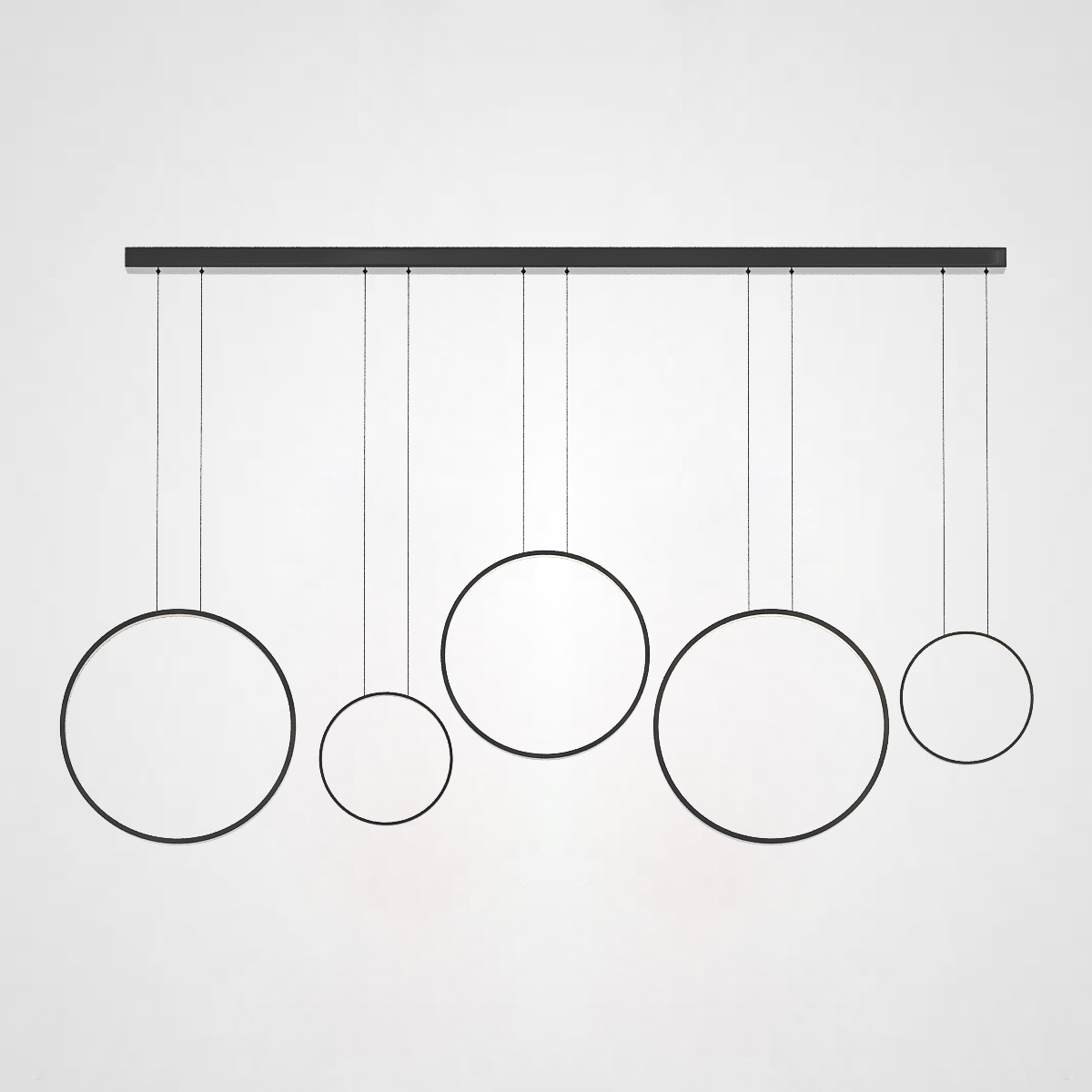 Подвесной светильник FREDDO L170 Black by ImperiumLoft