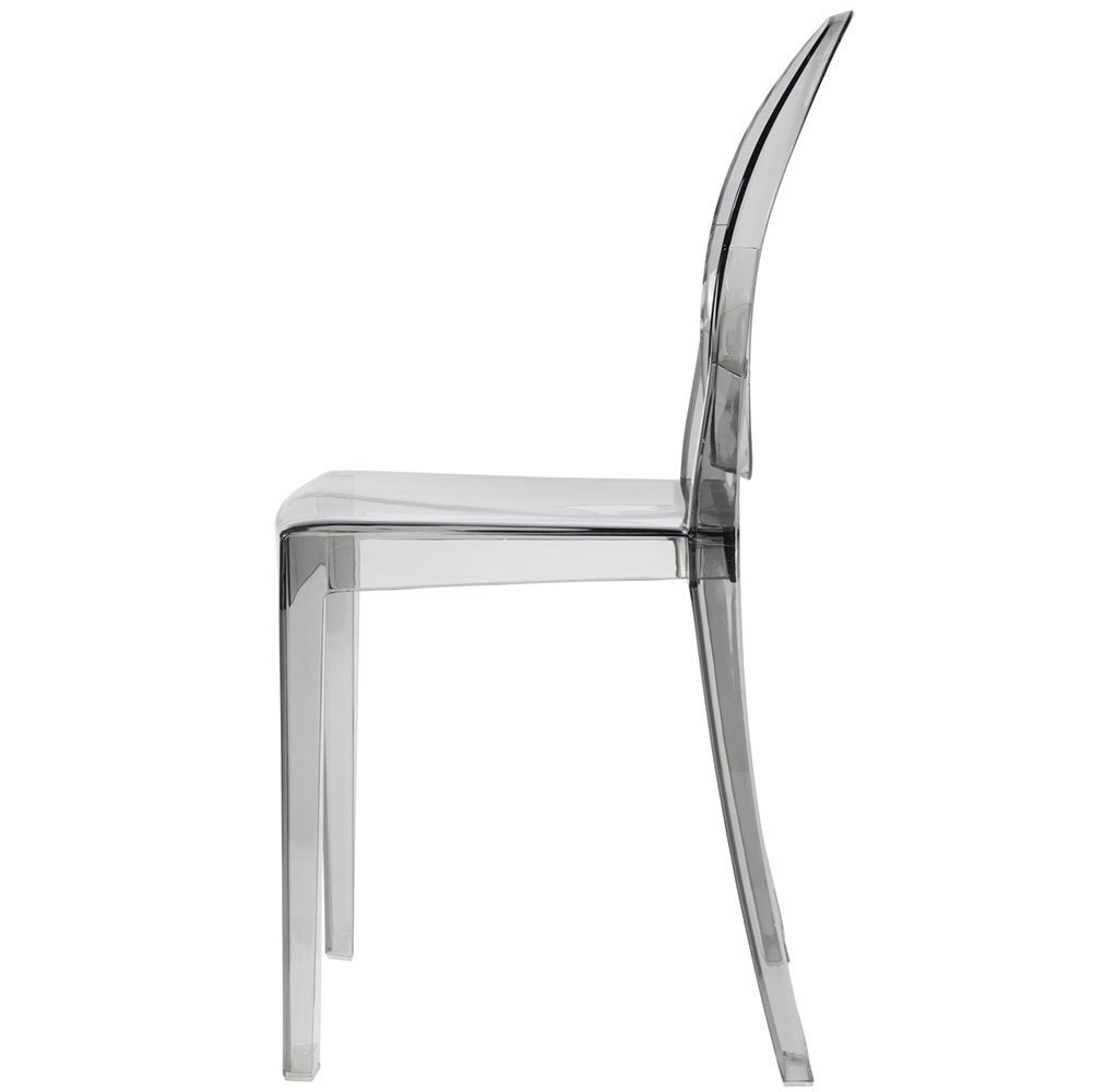 Стул Victoria Ghost прозрачный серый Bradex Home FR 0035