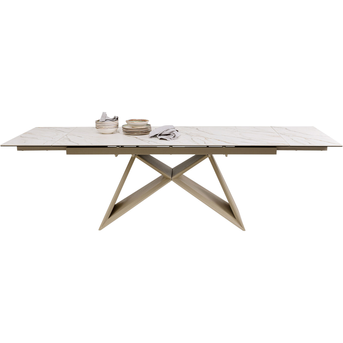 Стол раздвижной Nelly 180(40+40)x90cm KARE 70249