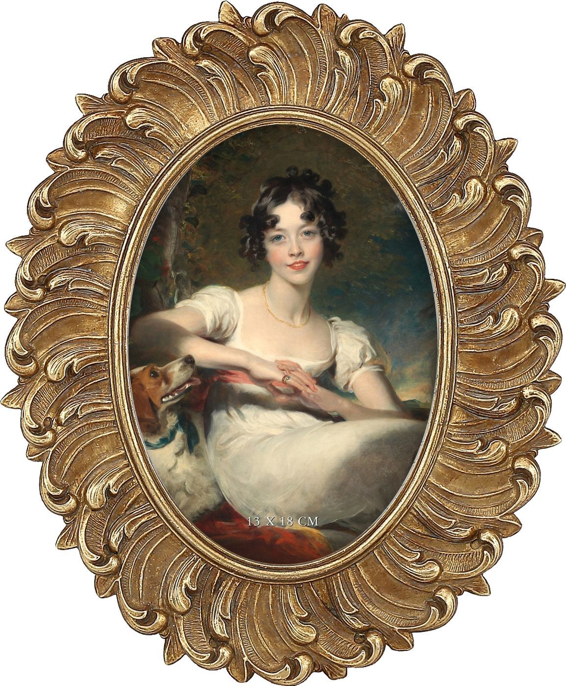 Фоторамка настольная, под старину Glasar 28-529