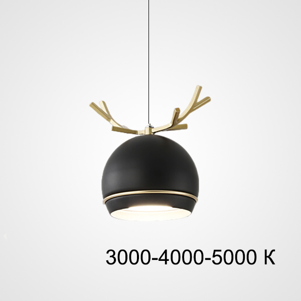 Подвесной светильник WENDY Black Трехцветный свет by ImperiumLoft