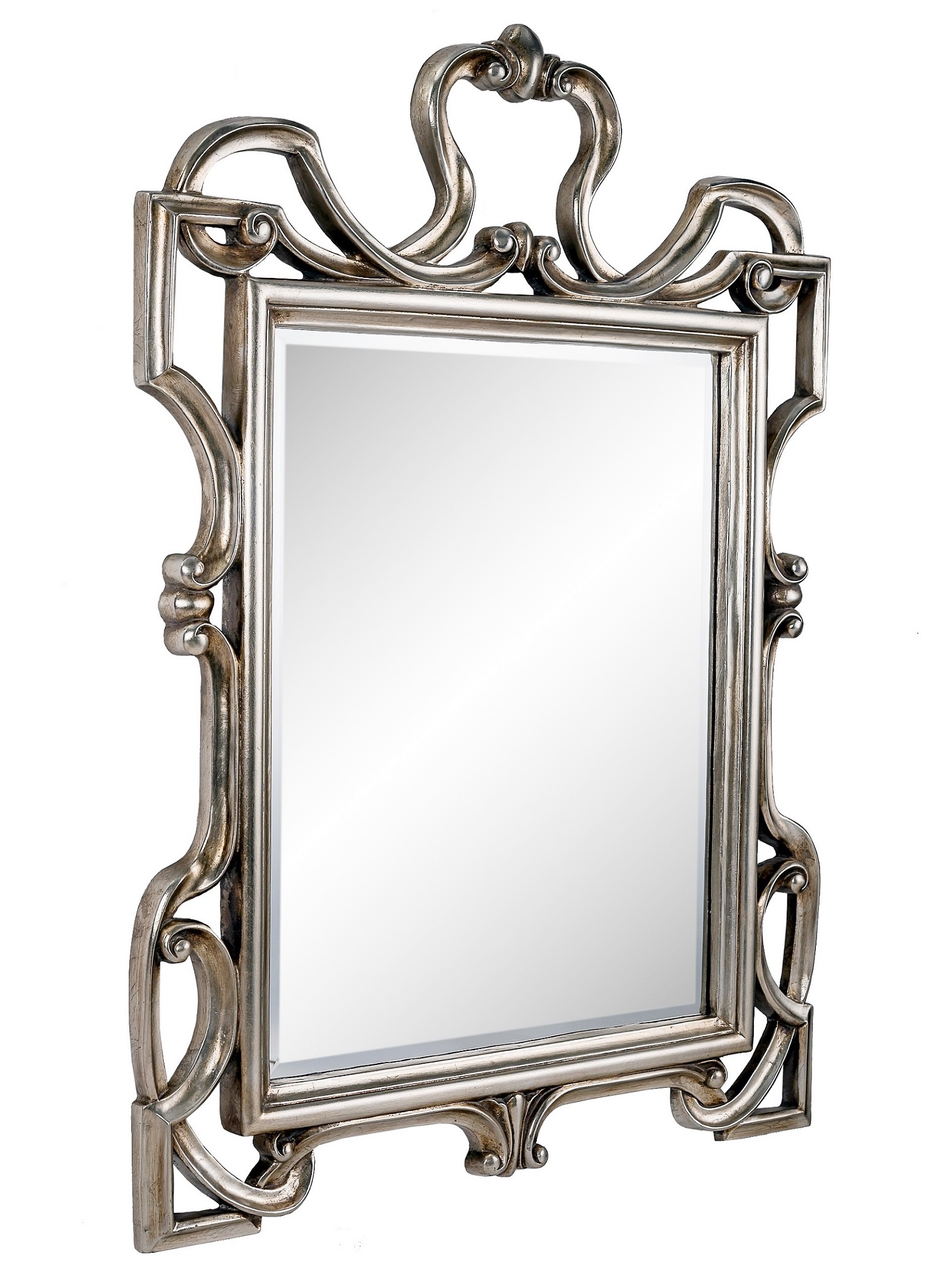 Зеркало в резной раме King Silver Art-Zerkalo FA125SL