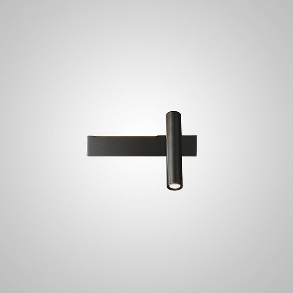 Настенный светильник JENIUS L25 Black Right by ImperiumLoft