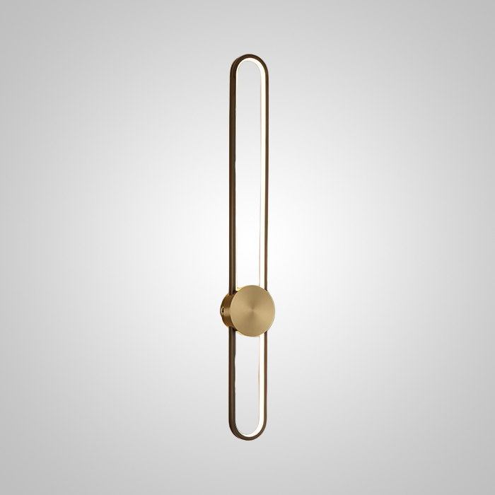 Настенный светильник HEIDY L H90 Black Brass by ImperiumLoft