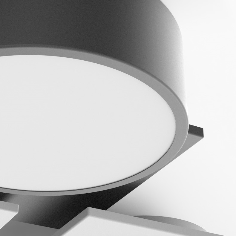 Потолочный светильник SLANT by ImperiumLoft