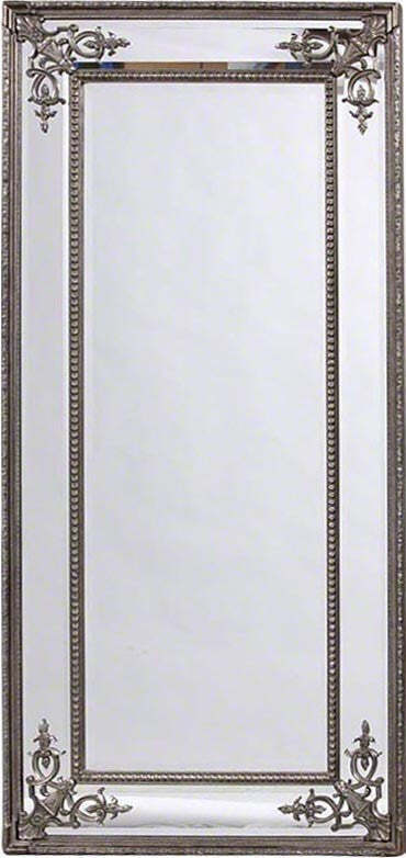 Серебряное напольное зеркало Венето Louvre Home LH143S Серебряное напольное зеркало Венето Louvre Home LH143S