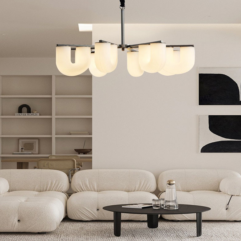 Подвесная люстра GAUTE D72 Black by ImperiumLoft