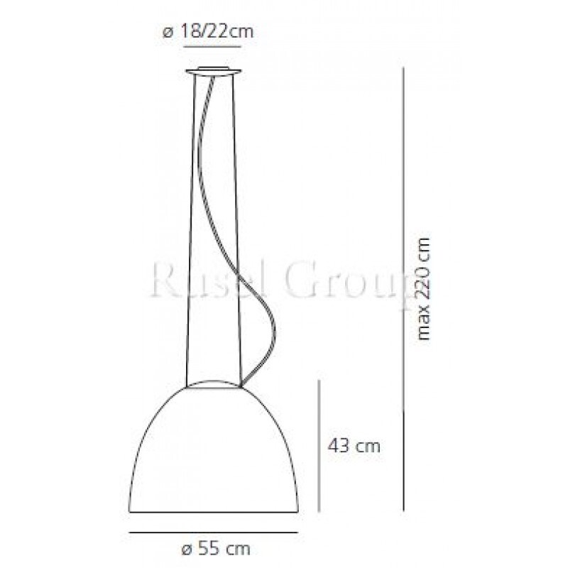 Подвесной светильник Artemide NUR GLOSS