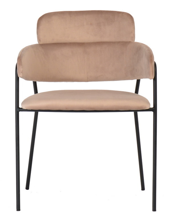 Стул Napoli латте с черными ножками Bradex Home FR 0326