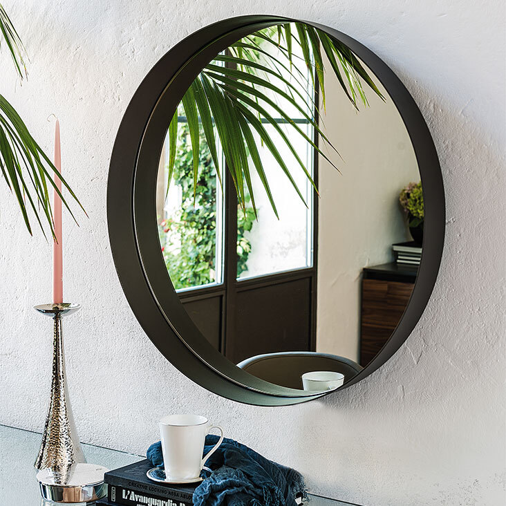Зеркало Cattelan Italia Wish 90 nero