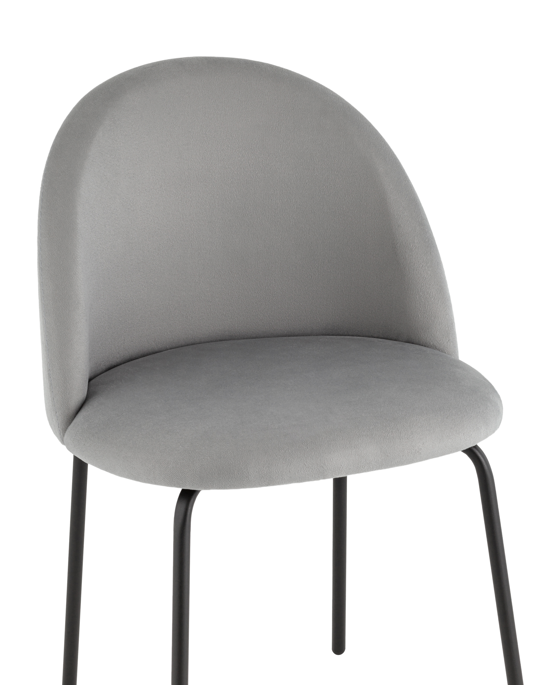 Стул Коди велюр серый Stool Group