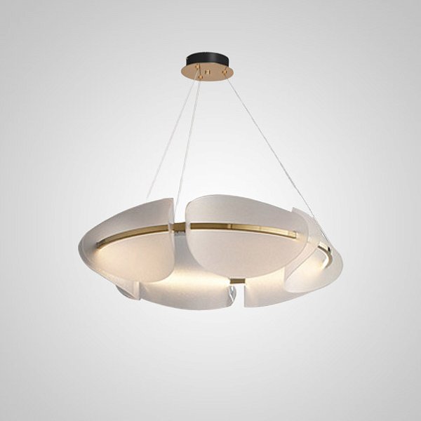 Подвесная люстра KEARNEY D56 White by ImperiumLoft