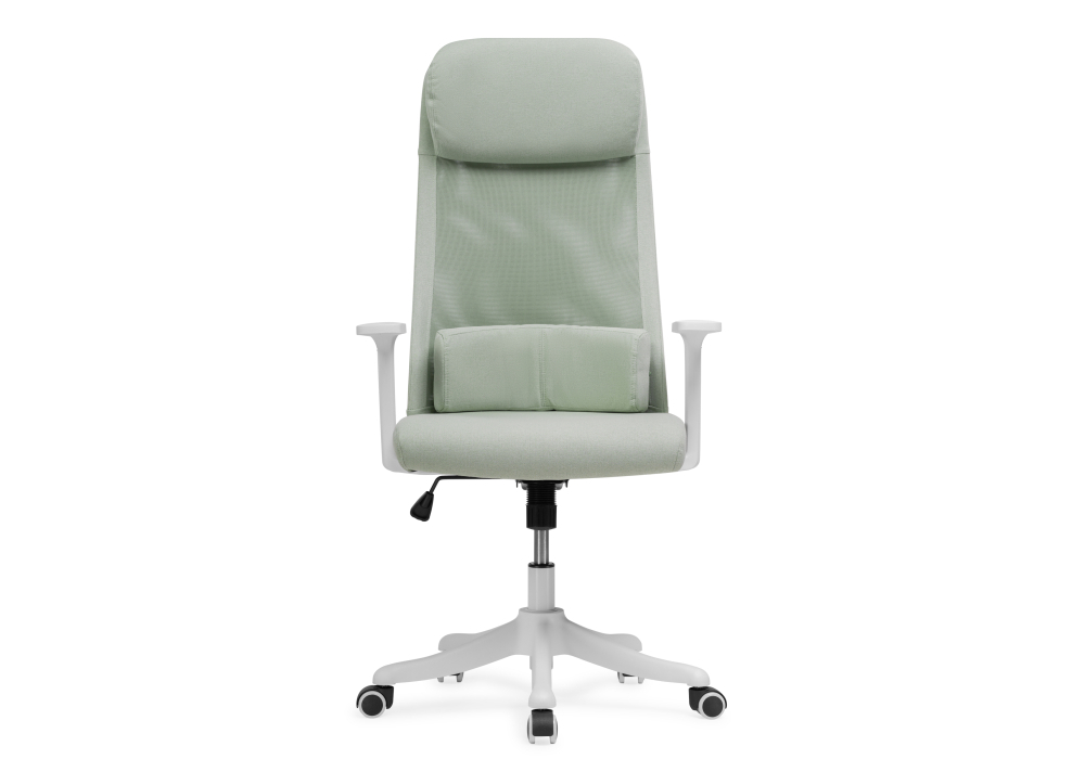 Компьютерное кресло Woodville Salta light green / white 15396