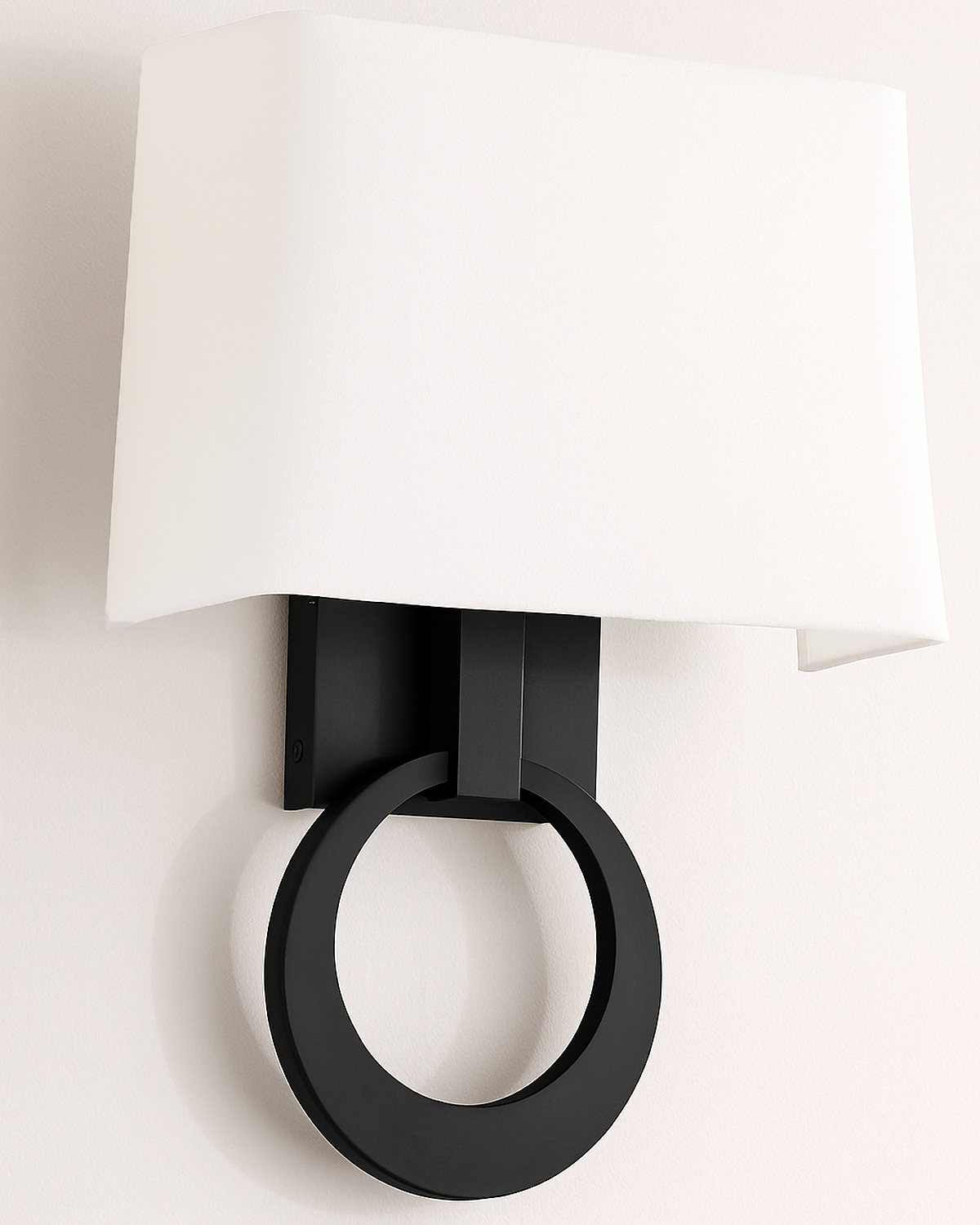 Черное бра Эббот Louvre Home JJ10619-1TC