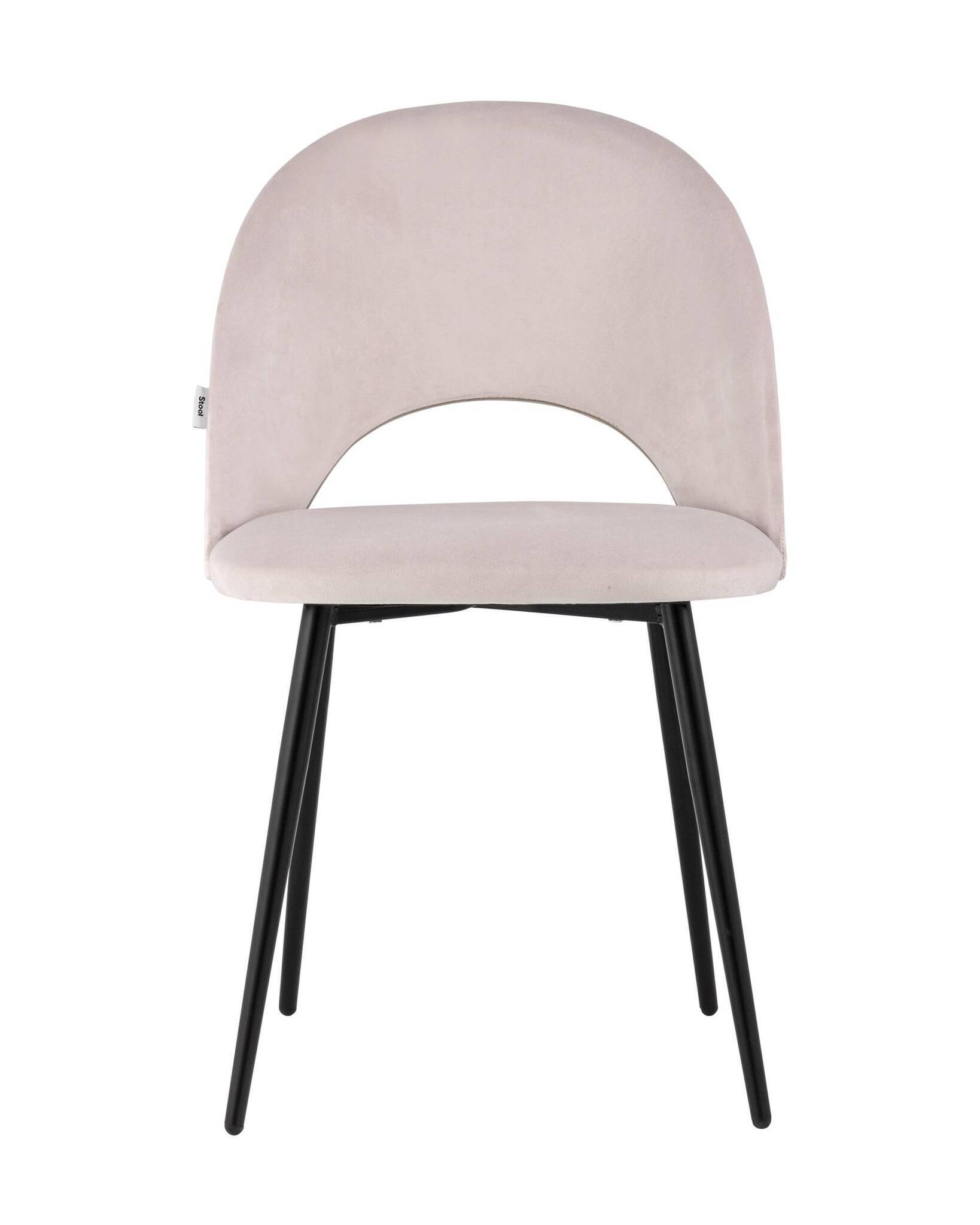 Стул Меган велюр светло-розовый Stool Group