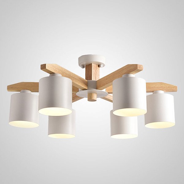 Потолочная люстра CRISS L6 White by ImperiumLoft